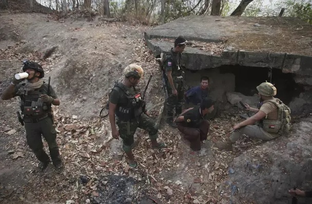 緬甸內戰仍在進行中，反政府軍攻下軍政府的一處哨所。 圖：翻攝自 科羅廖夫