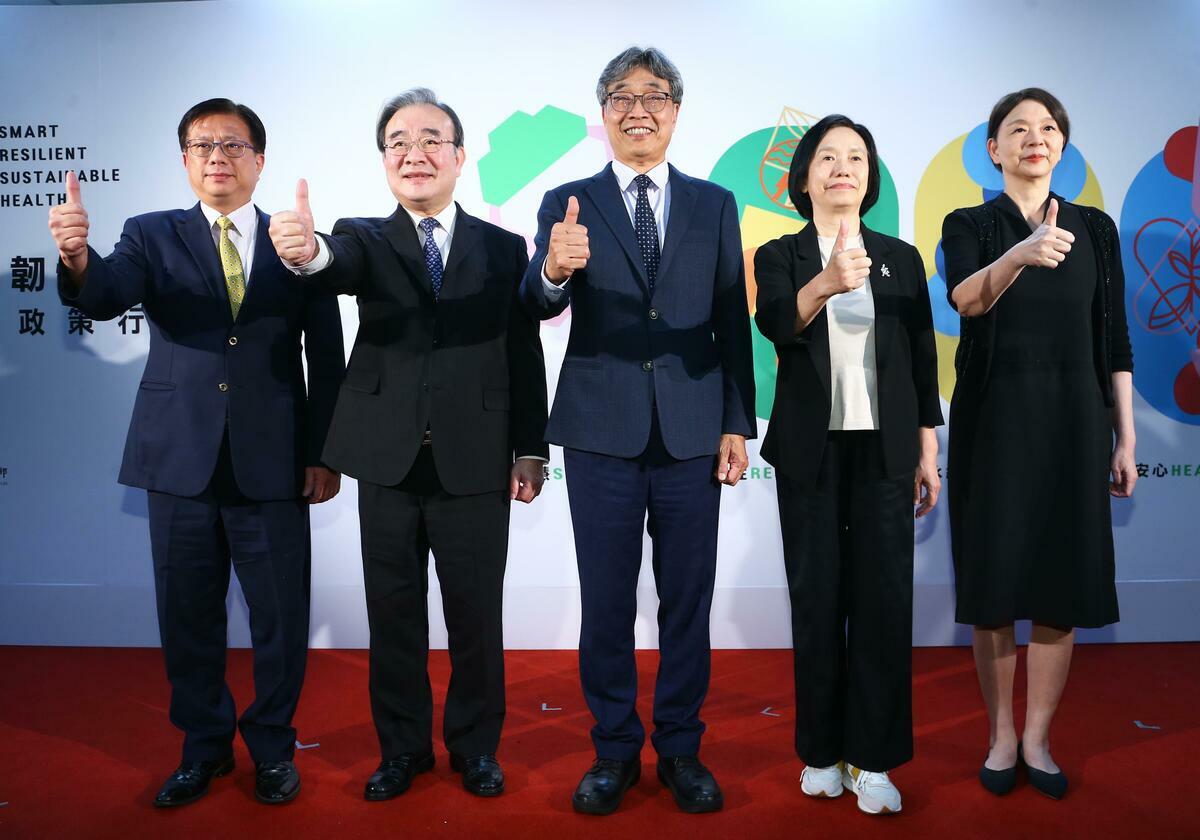 農業部今(21)日召開施政願景記者會，陳駿季部長在會中發布四大政策主軸。 圖：農業部／提供