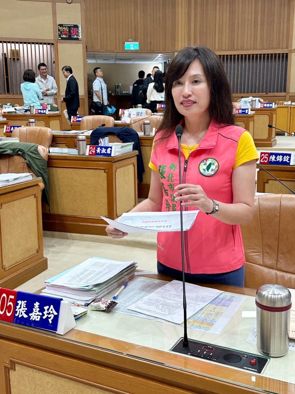 新北市議員張嘉玲。 圖：張嘉玲辦公室/提供