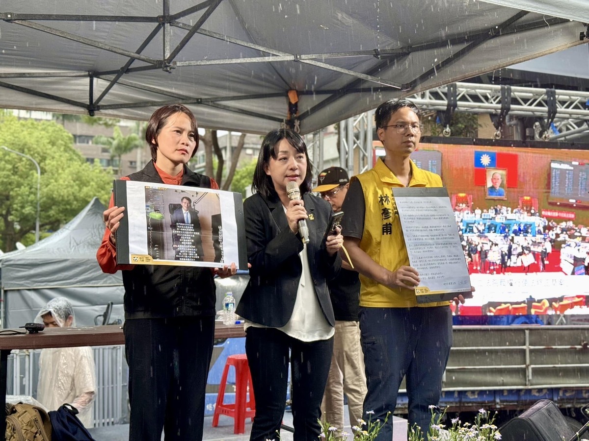 王婉諭表示是時代力量造就黃國昌這個巨獸。 圖：王婉諭提供