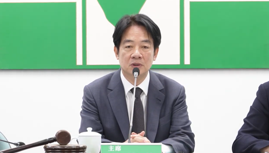 兼任民進黨主席的總統賴清德談及《憲法訴訟法》修法爭議。 資料照：民進黨/提供