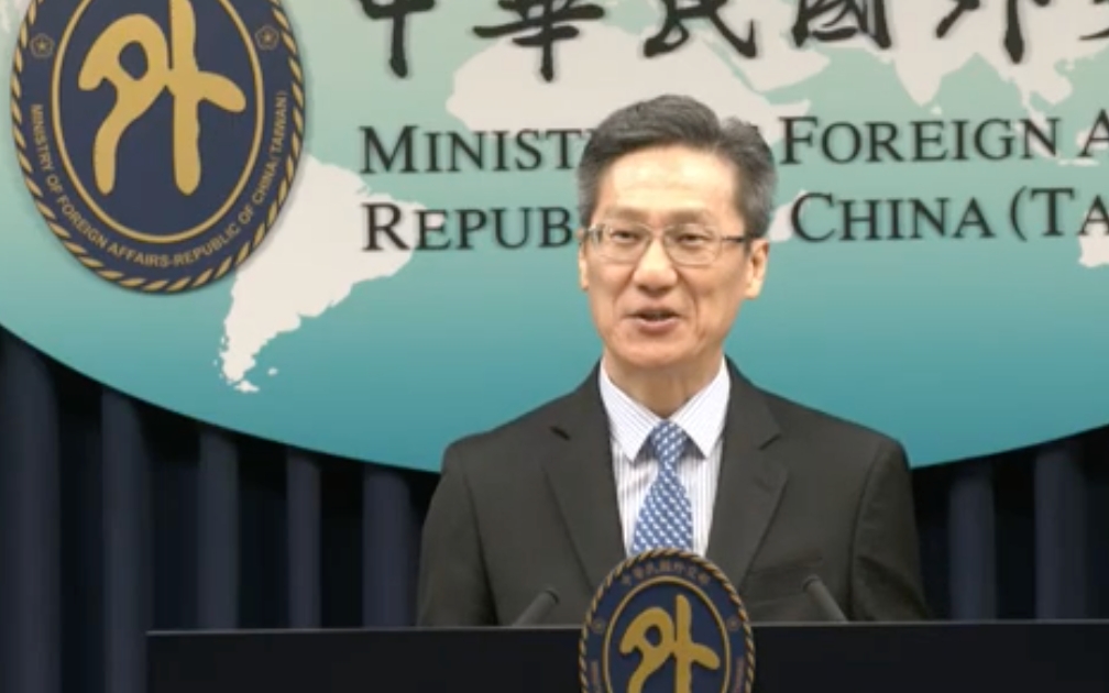 外交部拉丁美洲及加勒比海司副司長張自信。 圖：林昀真/翻攝