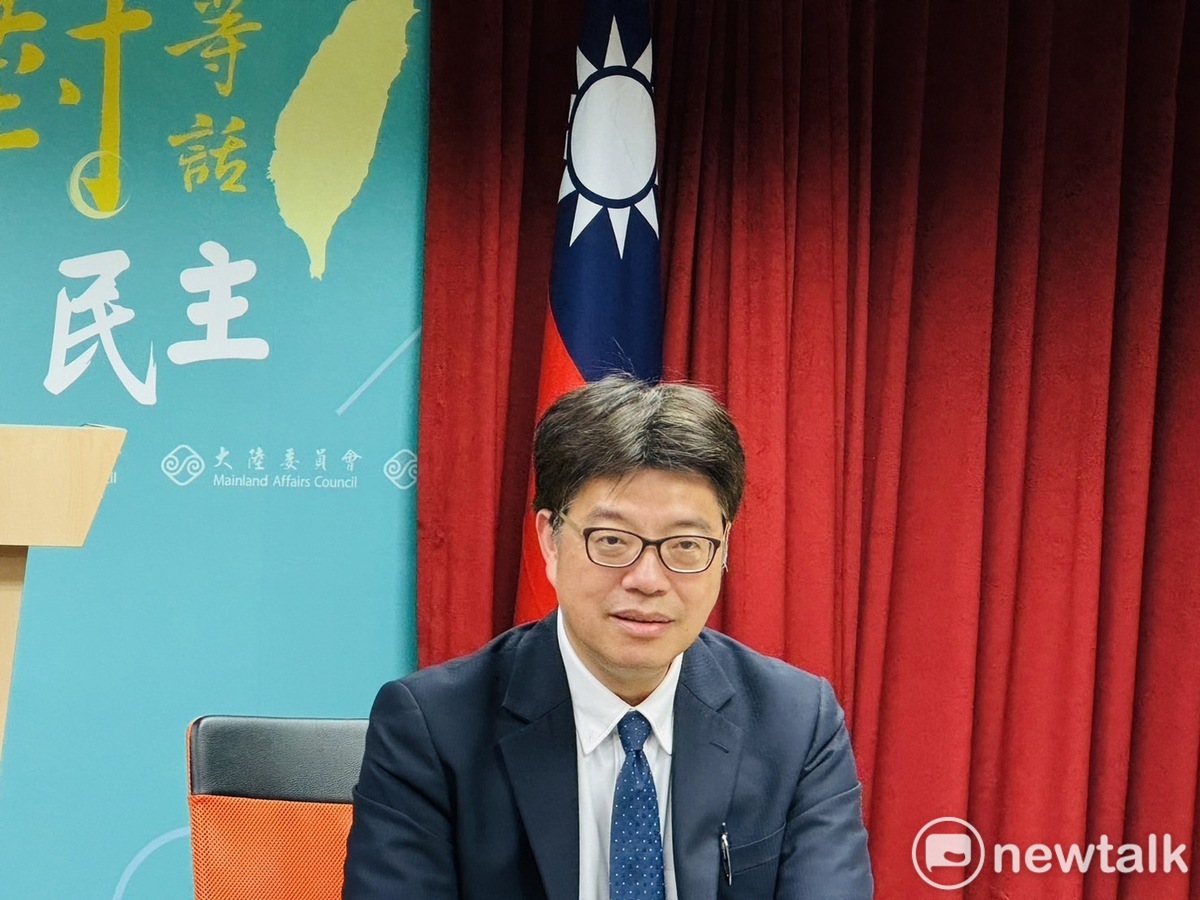陸委會主委邱垂正。（資料照片） 圖：謝莉慧 / 攝