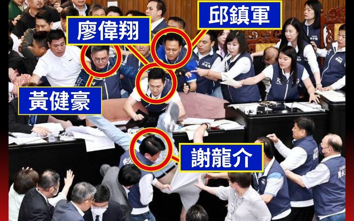 繼郭國文後反暴力 邱志偉提告數名藍委殺人未遂