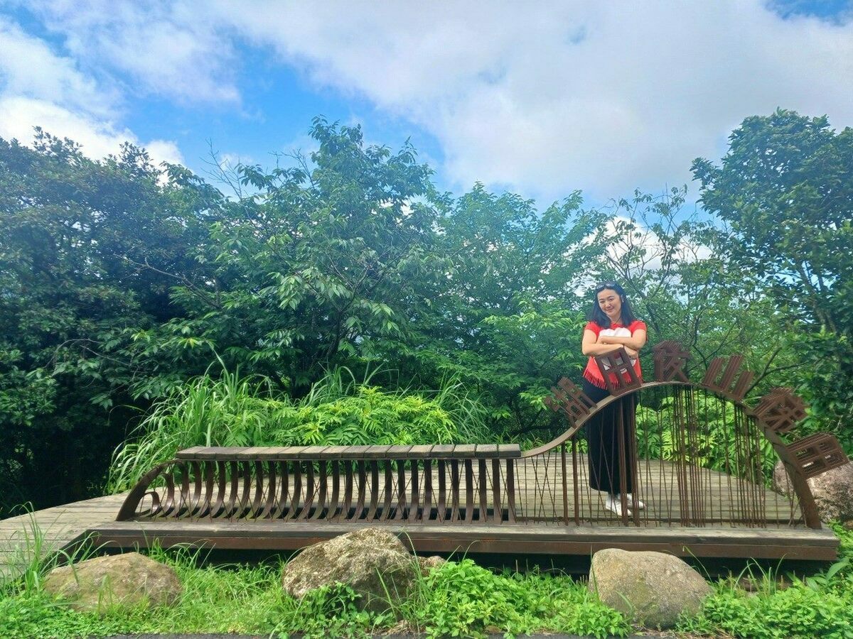 湖田後山梯田平台。 圖：台北市政府工務局大地工程處／提供
