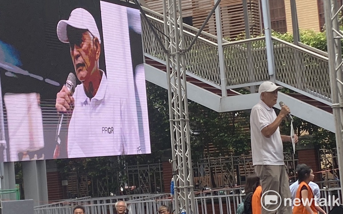 嘆黃國昌完全變樣了 柯一正現身立院場外聲援：罵不下去一條大陸國民黨的狗