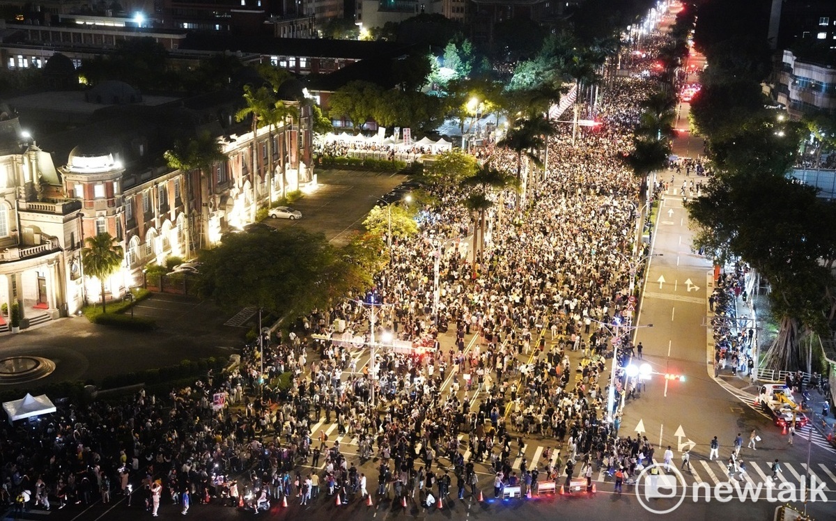 包圍立院沒10萬？！ 傅崐萁：警方統計1萬5000人