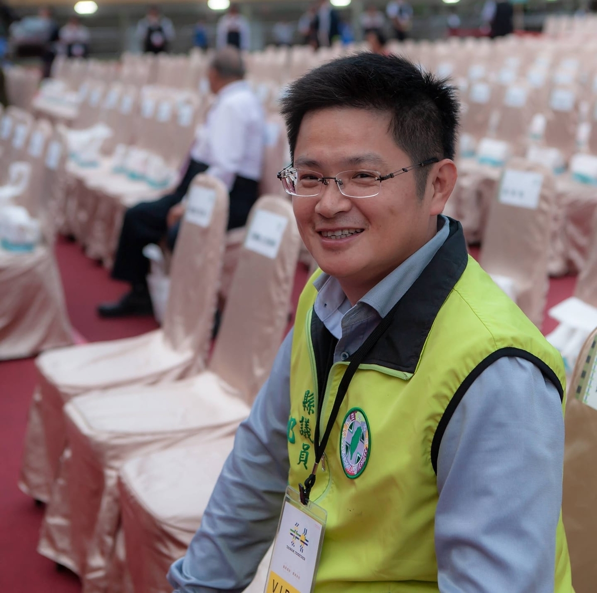 新潮流的前中央黨部社運部主任邱嘉進 圖：翻攝自邱嘉進Facebook