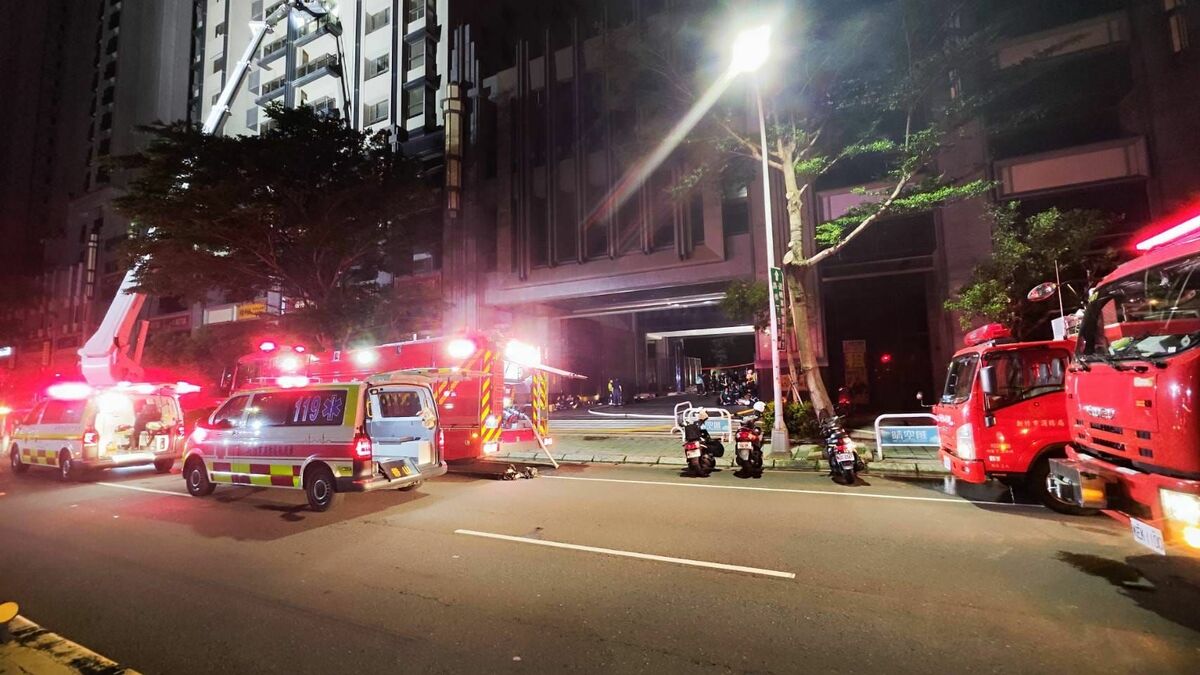 新竹市東區發生火警，2消防殉職。 圖：新竹市政府提供