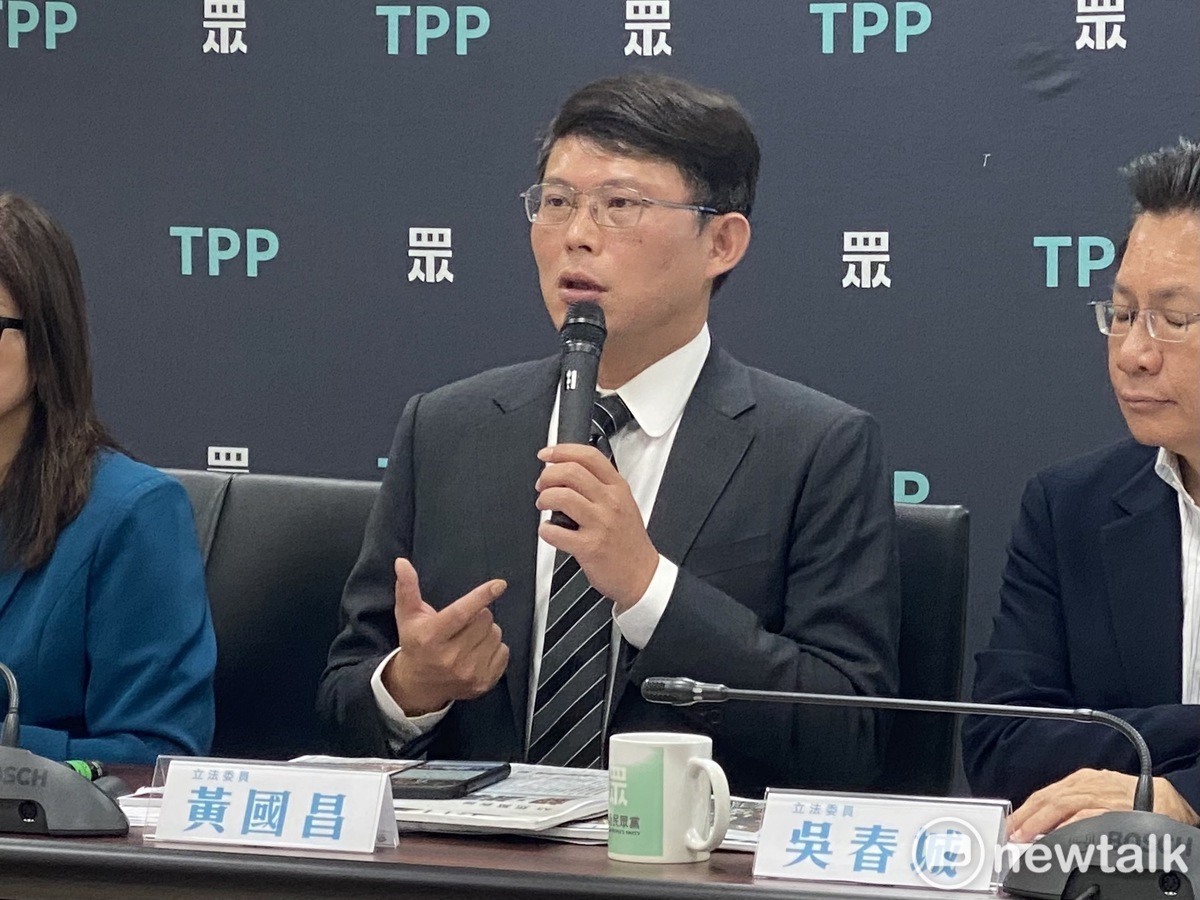 民眾黨立委黃國昌。 圖：周煊惠 / 攝（資料照）