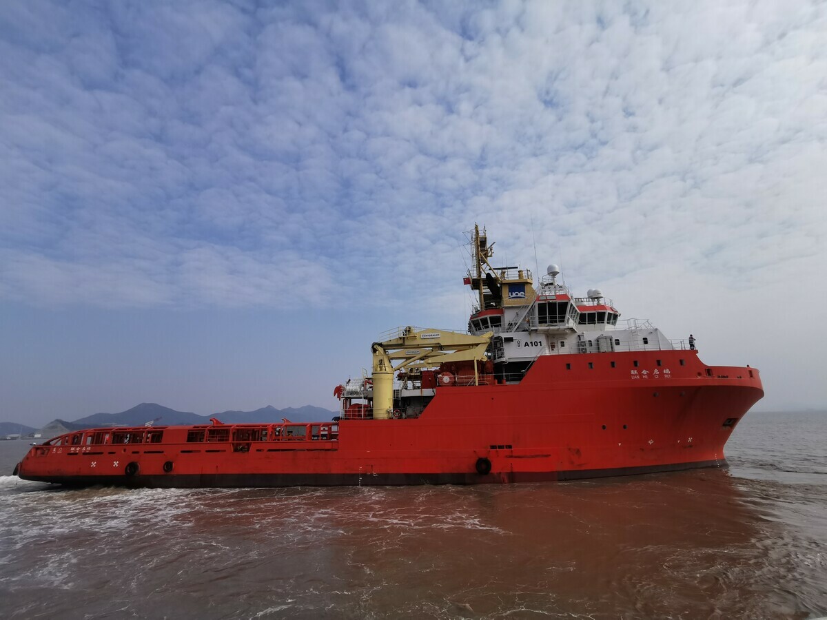 圖為聯合啟瑞號。 圖：翻攝自「福建聯合海洋工程有限公司」網站
