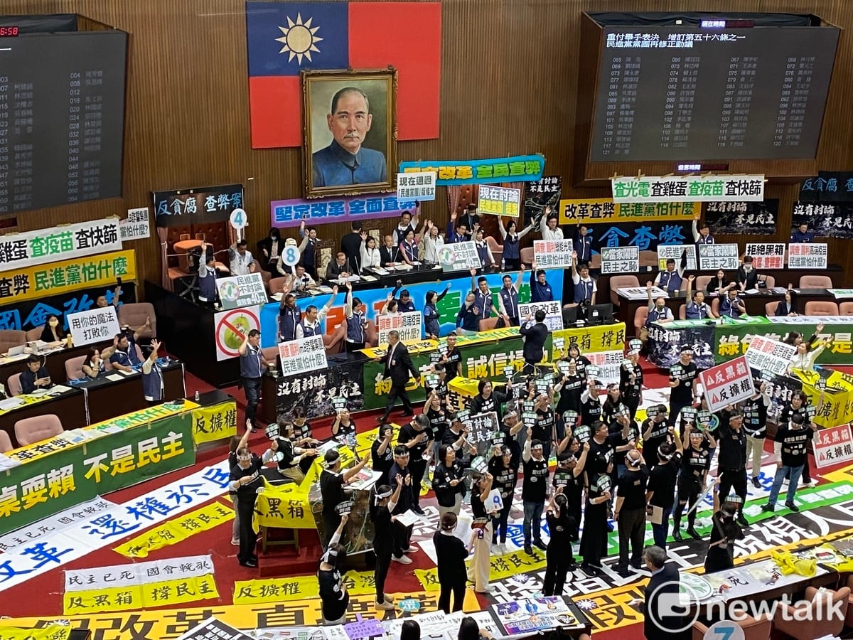 立法院會審議國會改革相關法案。（資料照片） 圖：周煊惠 / 攝