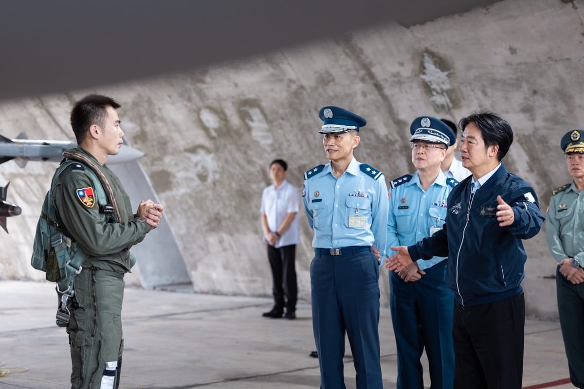 總統賴清德赴花蓮視導國軍。 圖：總統府提供