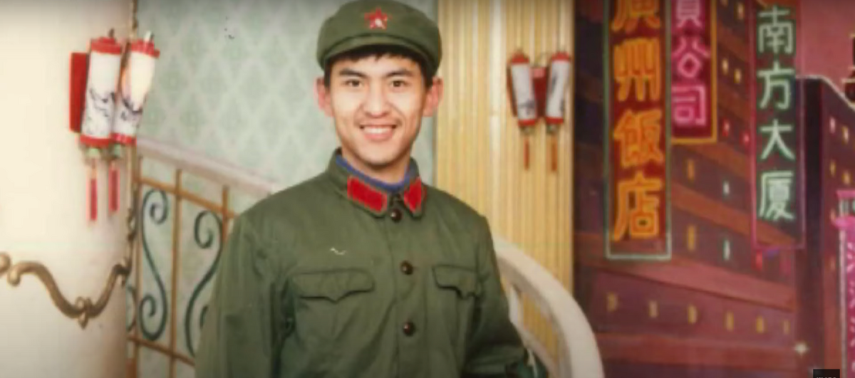 曾參與六四事件鎮壓的116師高炮團1營2連中尉雷達站長李曉明。 圖:翻攝自 德潤傳媒 X