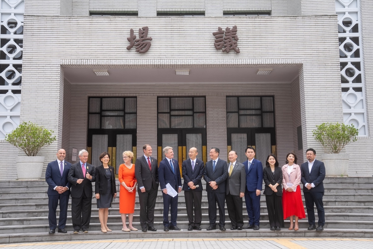 立法院長韓國瑜29日接見及款宴美國眾議院外交委員會主席麥考爾 圖：立法院提供