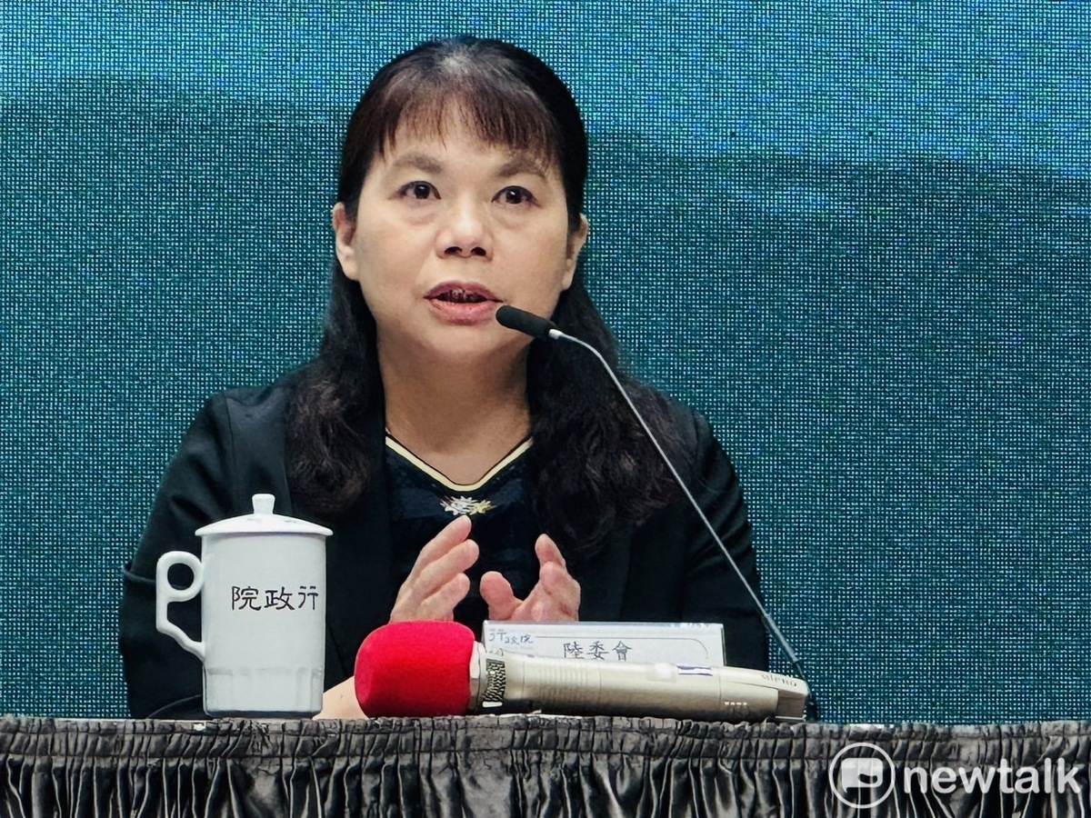 陸委會副主委李麗珍。 圖：謝莉慧/攝