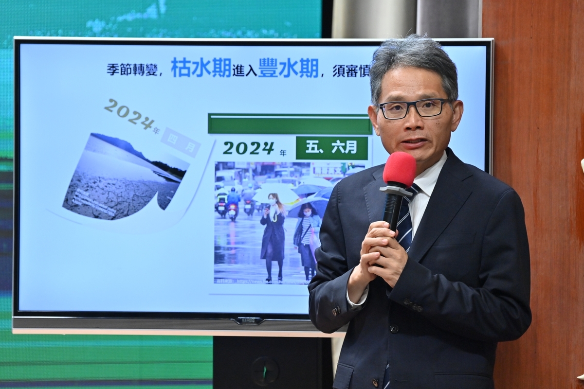 水利署長賴建信。 圖：行政院提供