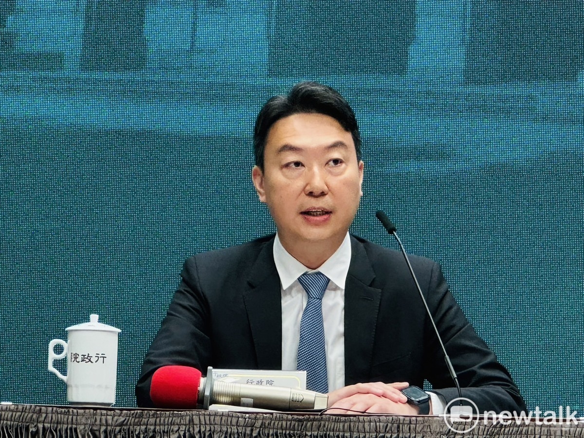 行政院發言人陳世凱。 圖：謝莉慧/攝