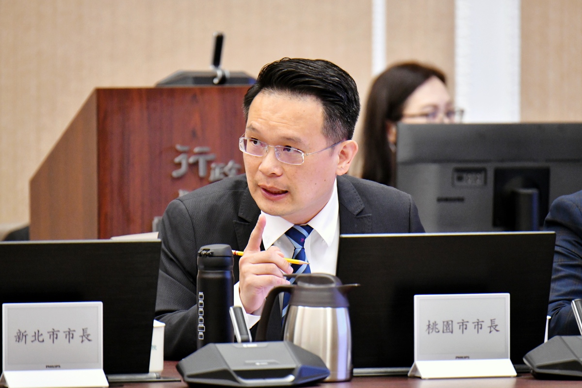 桃園市副市長蘇俊賓。 圖：桃園市政府/提供