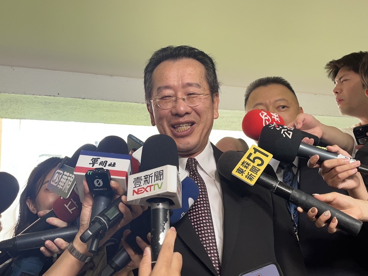 面對中國軍演可能常態化，國防部長顧立雄認為，國軍可吸取經驗並提升戰備。 圖：金大鈞/攝