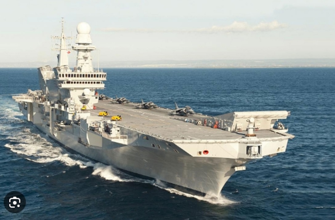 義大利海軍航空母艦卡富爾號（ITS Cavour） 圖 : 翻攝自Code39