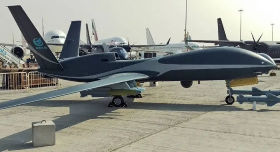 中國無偵-10 無人機進行進入日本防空識別區。 圖：翻攝自兵器展望