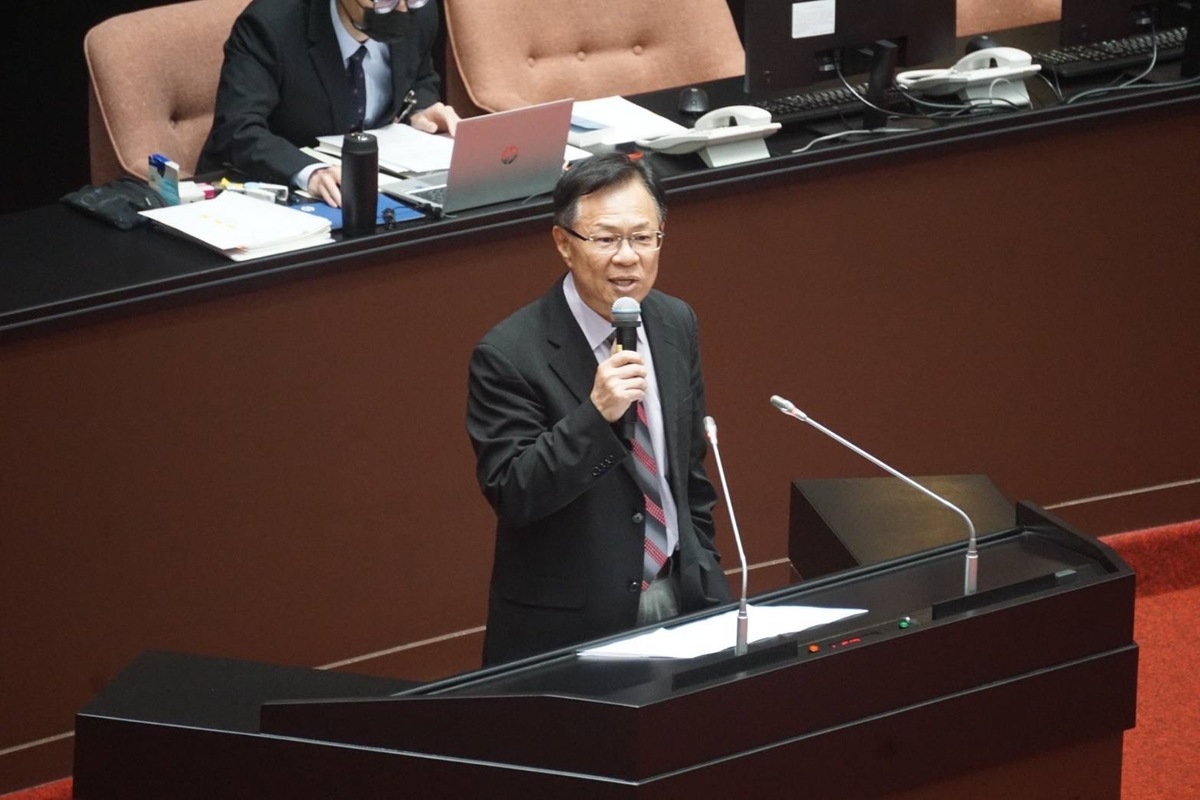 立法委員張啟楷。 圖：張啟楷國會辦公室 / 提供（資料照）