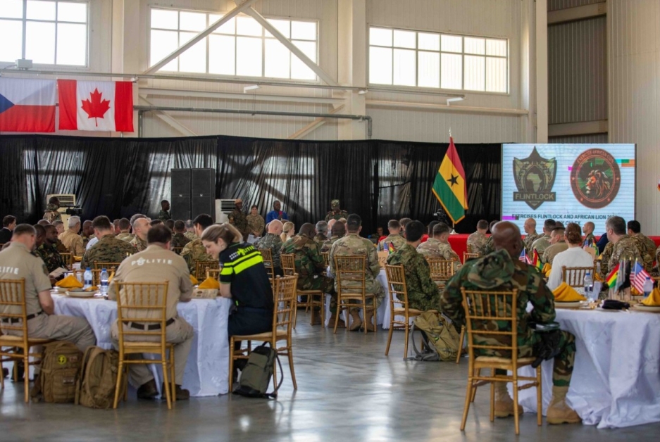 美國在非洲的最大規模軍演「非洲之獅」（Africa Lion）昨天在摩洛哥結束。 圖/取自US.Army網站