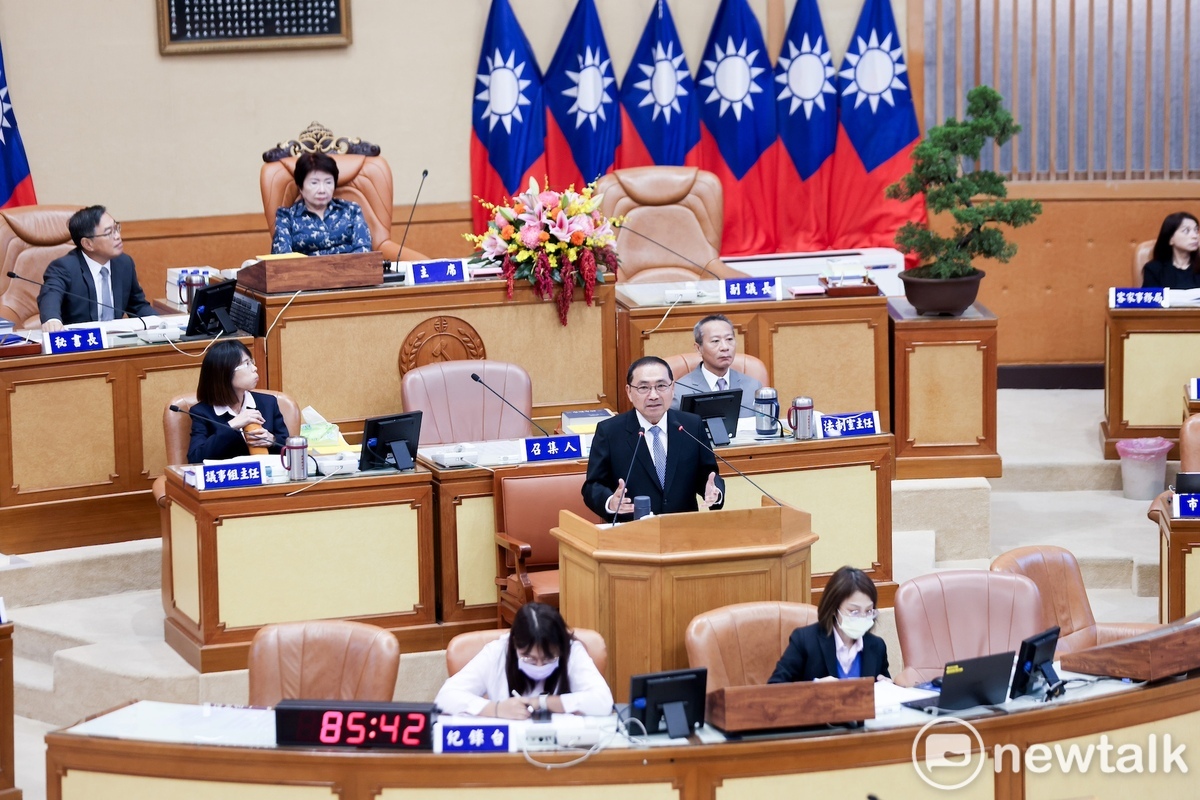 議會民進黨團批侯市府突襲式異動數名局長，未通知議會，顯見對民意機關不尊重 圖：林昀真 / 攝（資料照）