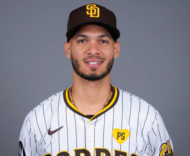 ▲MLB聖地牙哥教士內野手Tucupita Marcano，上個賽季效力於匹茲堡海盜時，因涉嫌下注自家球隊賽事，如今恐面臨終身禁賽處分。（圖／美聯社／達志影像）