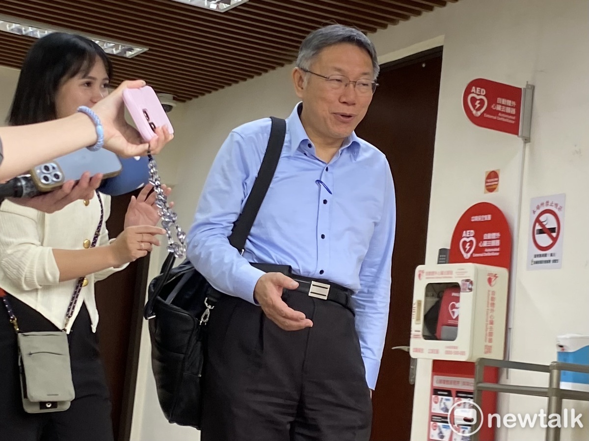 民眾黨主席柯文哲。 圖：周煊惠 / 攝