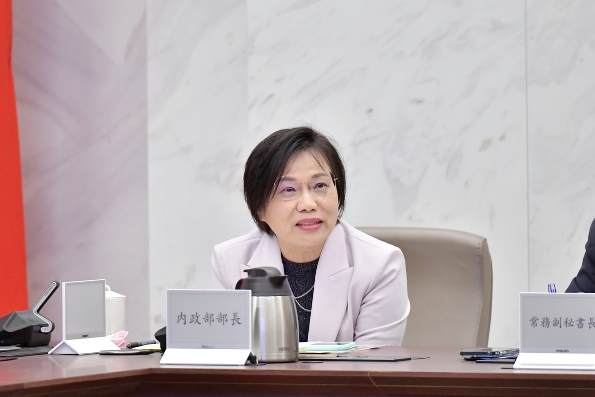 內政部長劉世芳。 圖：行政院提供（資料照）