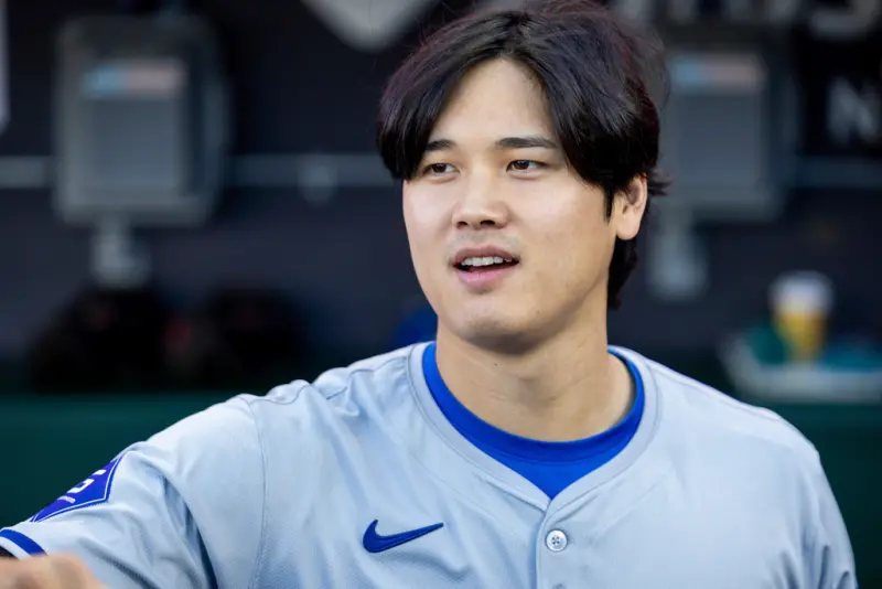 ▲大谷翔平賽前練投80球，狀況越來越好，還投出變化球，預計回歸二刀流。（圖／美聯社／達志影像）