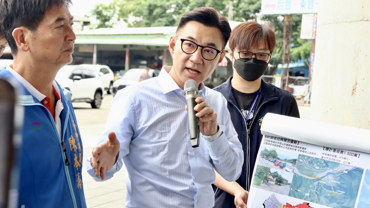 立法院副院長江啟臣積極協助台中市政府爭取交通部觀光署經費補助，成功爭取1.48億補助6案。 圖：江啟臣辦公室/提供