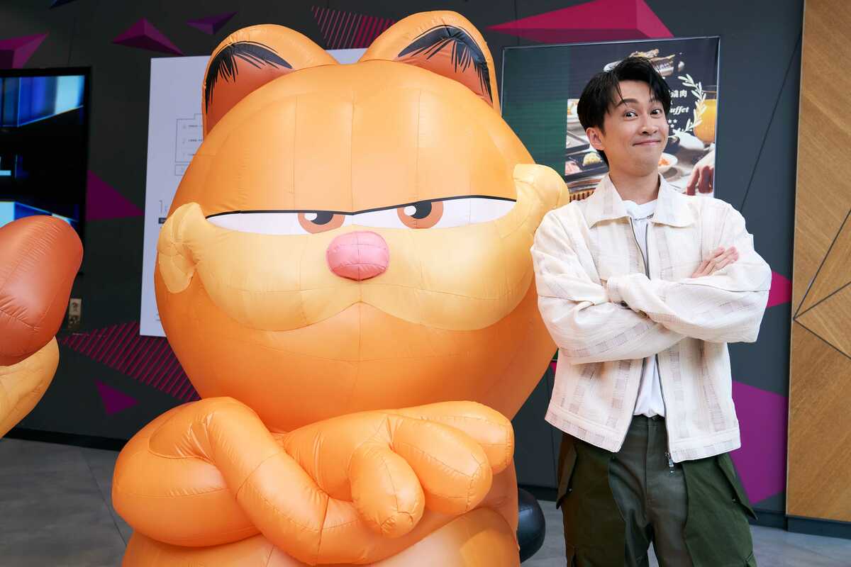《加菲貓：農場大冒險》父子情引共鳴，陳漢典曝與父親關係像朋友。 圖：網銀國際／提供
