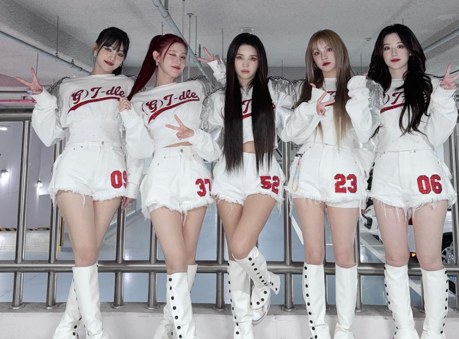(G)I-DLE日前在澳門舉辦見面會。 圖：翻攝自(G)I-DLE IG