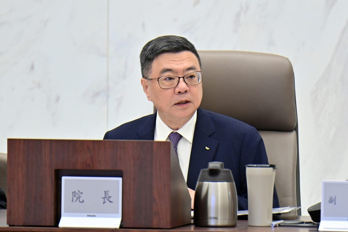 行政院長卓榮泰今（6）日主持行政院會。 圖：行政院提供