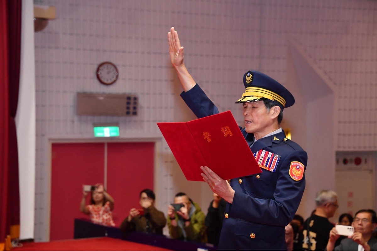 台北市警察局長李西河。 圖：台北市政府 / 提供