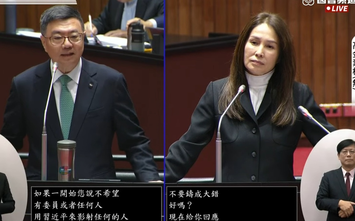 高金素梅嗆｢賴清德像希特勒｣林俊憲：納粹掌權是從國會擴權開始的