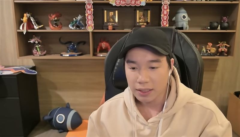 Toyz在直播中公布民眾手機號碼又辱罵網美遭到起訴。 圖：翻攝自Toyz YouTube頻道