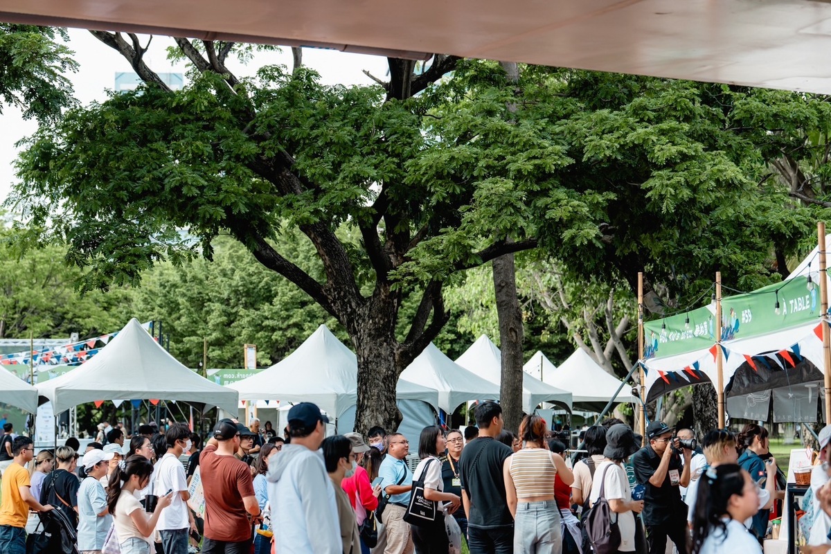 法國生活節在高雄活動登場首日湧現滿滿人潮。 圖：高雄市行國處/提供