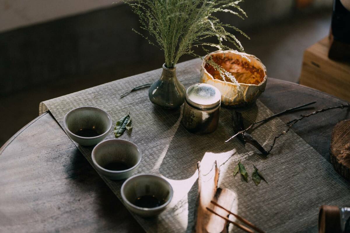 六龜山茶茶席體驗。 圖：南方島嶼/提供