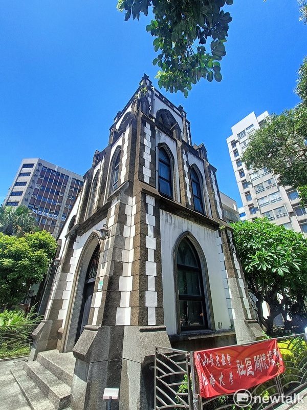 台北市中山區基督教長老教會。 圖：唐復年/攝