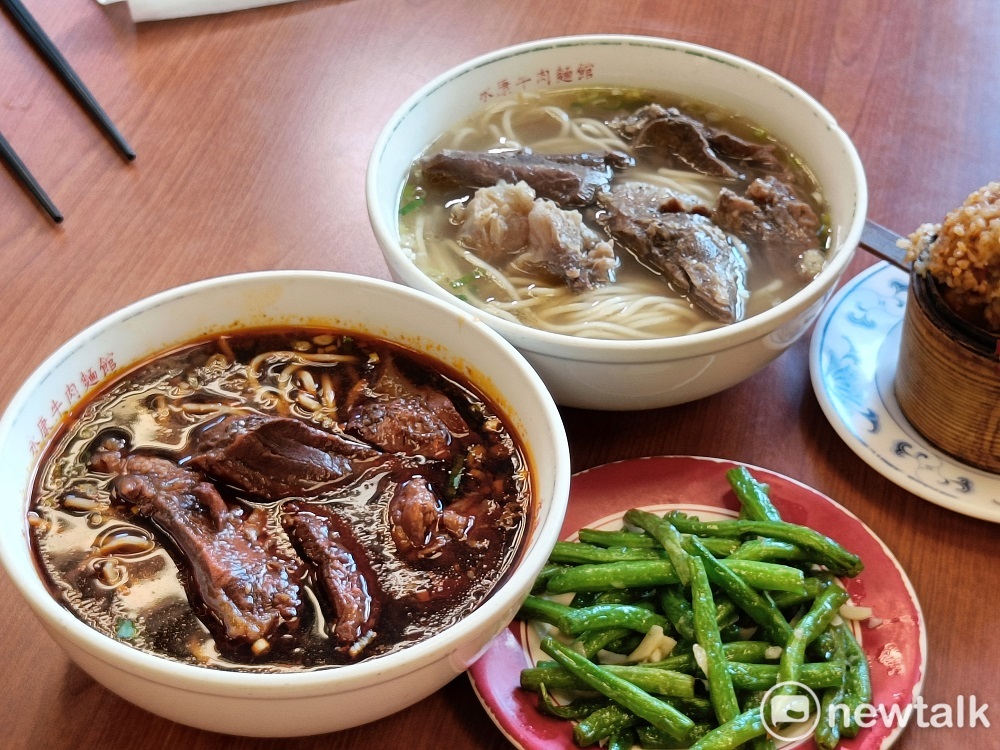 永康街牛肉麵。 圖：唐復年/攝