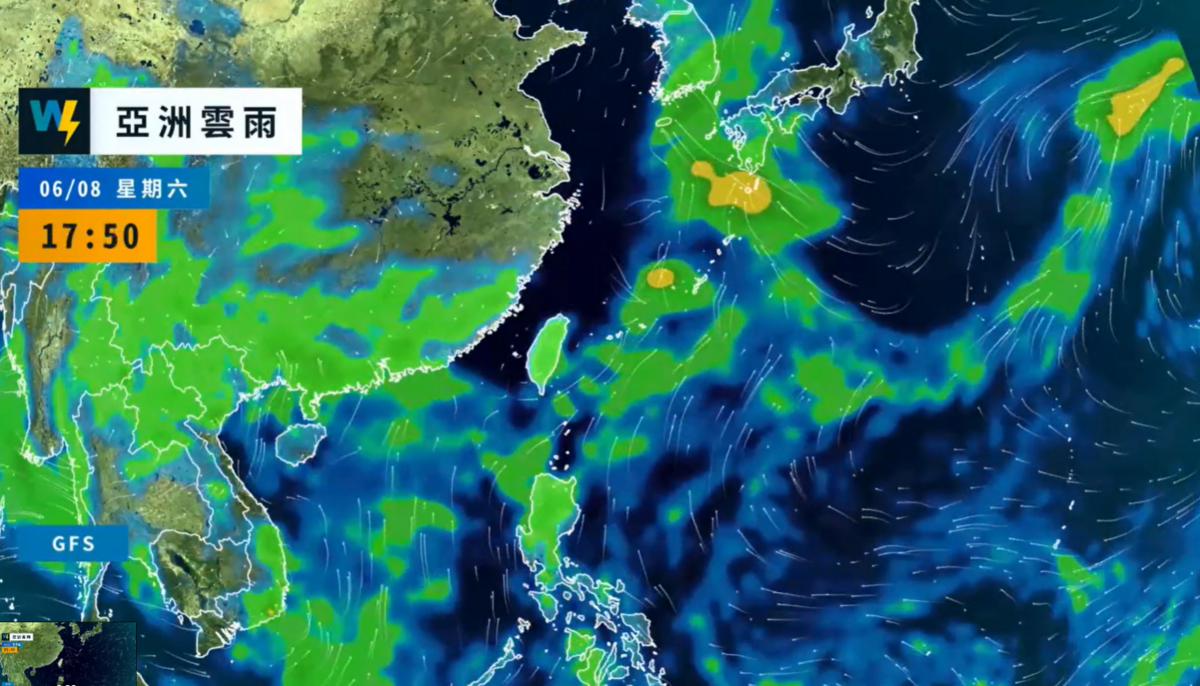 專業氣象粉專「天氣風險 WeatherRisk」於臉書上警告，今日除了中南部降雨機率高之外，各地山區以及北部、東半部地區發生午後雷雨的機會大，甚至有局部大雷雨出現。 圖：翻攝自「天氣風險 WeatherRisk」臉書