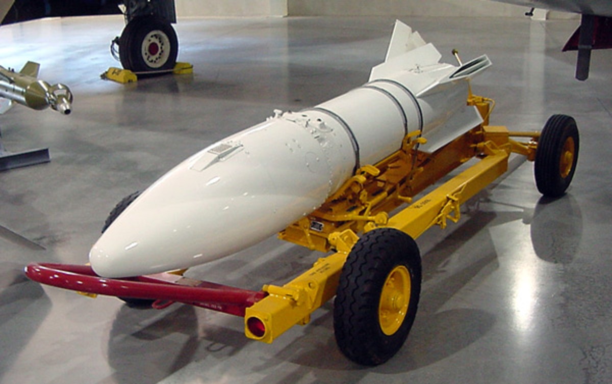 美國可能會在未來幾年部署更多戰略核武器。圖為美軍 AIR-2A 空射核武。 圖：翻攝自維基百科