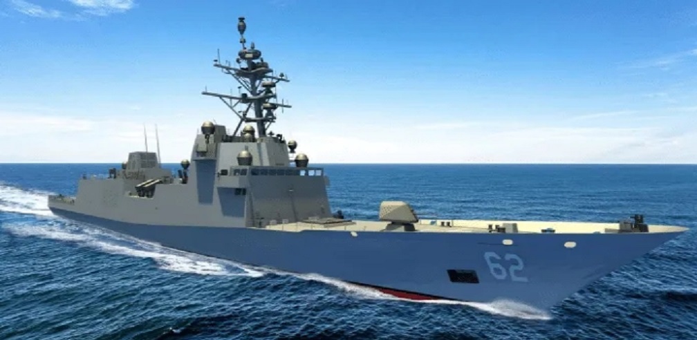 美國星座級護衛艦FFG-62 模擬圖。