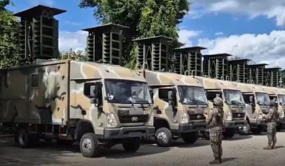 南韓廢除919軍事協議後，重啟高功率心戰廣播車。 圖：翻攝南韓聯參網頁