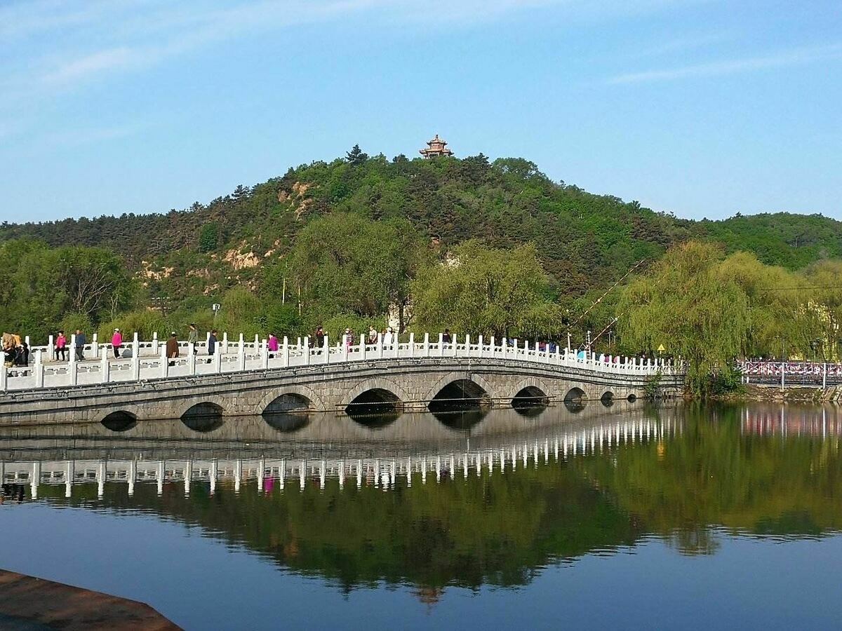 吉林省吉林市北山公園。 圖 : 翻攝自百度
