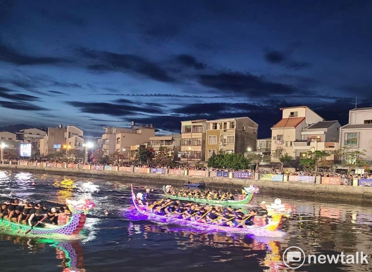 2024台南國際龍舟錦標賽昨日熱鬧閉幕，台南市長黃偉哲臉書PO文笑稱「台南人有多愛諧音梗！看龍舟賽就知道～」引發網友熱烈討論。 圖：台南市政府提供